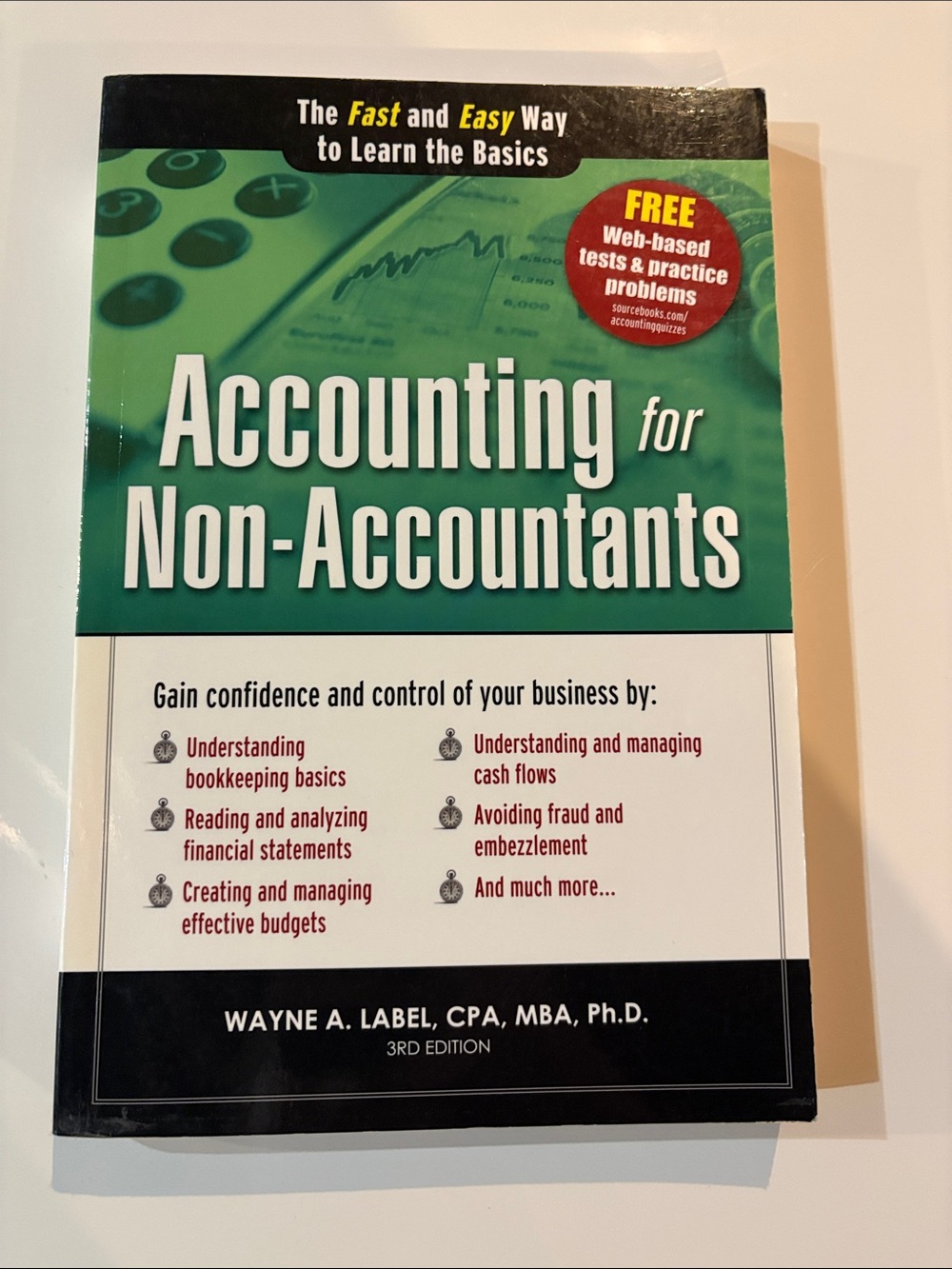 Accounting for Non-Accountants by Wayne A. Label - Green